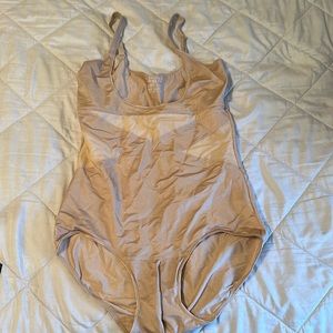 Cacique open bust bodysuit